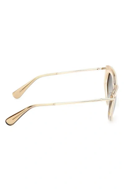 Max Mara Beth 54mm Polarized Geometric Sunglasses