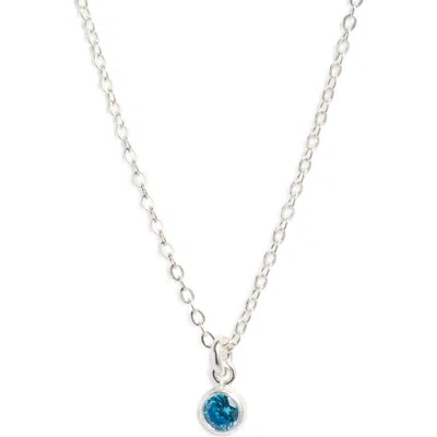 Set & Stones Birthstone Charm Pendant Necklace