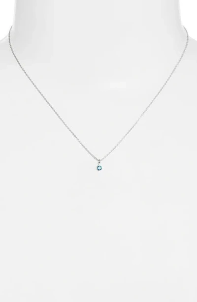 Set & Stones Birthstone Charm Pendant Necklace