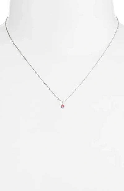Set & Stones Birthstone Charm Pendant Necklace