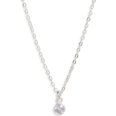 Set & Stones Birthstone Charm Pendant Necklace