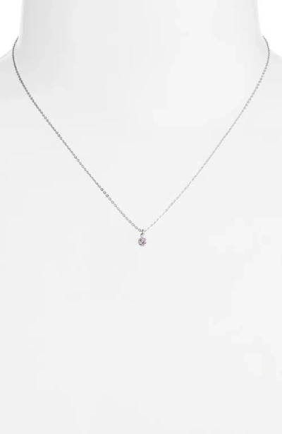 Set & Stones Birthstone Charm Pendant Necklace