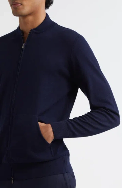 Thom Sweeney Cotton & Cashmere Bomber Jacket