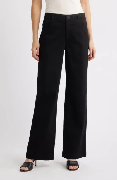 Wit & Wisdom Sam High Waist Wide Leg Jeans