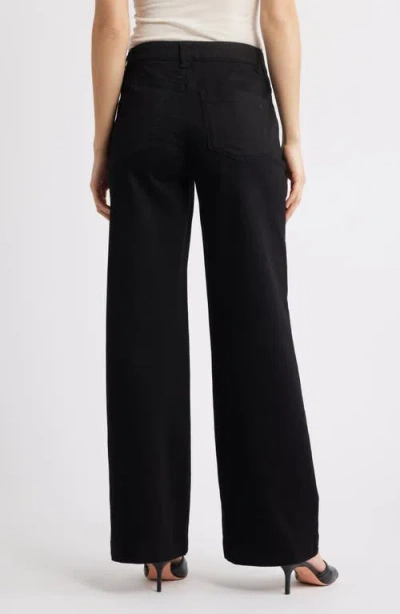 Wit & Wisdom Sam High Waist Wide Leg Jeans