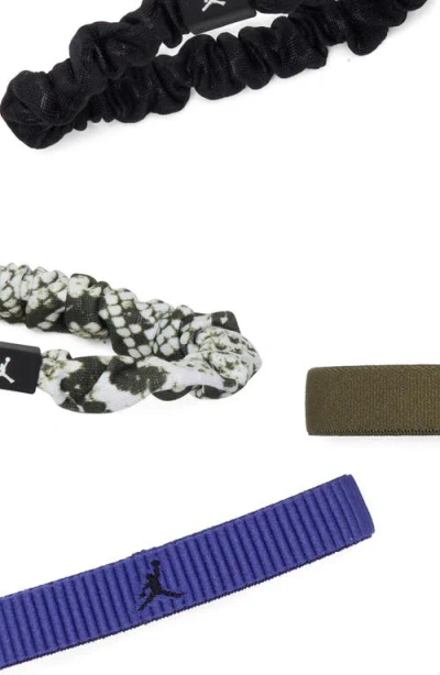 Jordan Sport 8-pack Assorted Ponytail Holders