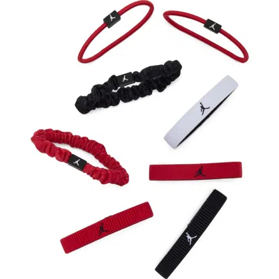 Jordan Sport 8-pack Assorted Ponytail Holders