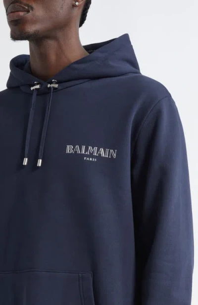 Balmain Gel Logo Hoodie