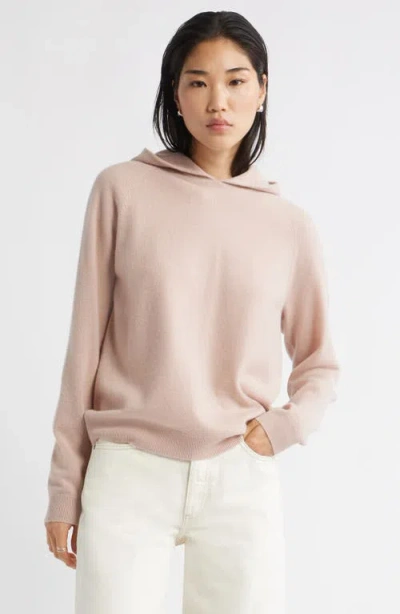Nordstrom Cashmere Sweater Hoodie In White