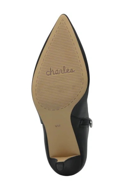 Charles By Charles David Womens Abra Stiletto Heel Booties In Black