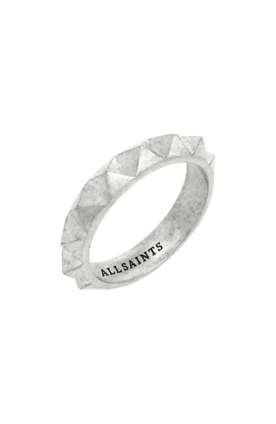 Allsaints Square Stud Ring
