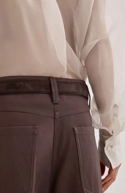 Brunello Cucinelli Cotton Moleskin Barrel Trousers