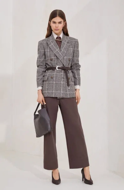 Brunello Cucinelli Cotton Moleskin Barrel Trousers