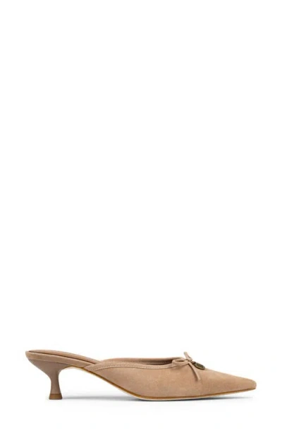 Donald Pliner Soel Kitten Heel Mule In Brown