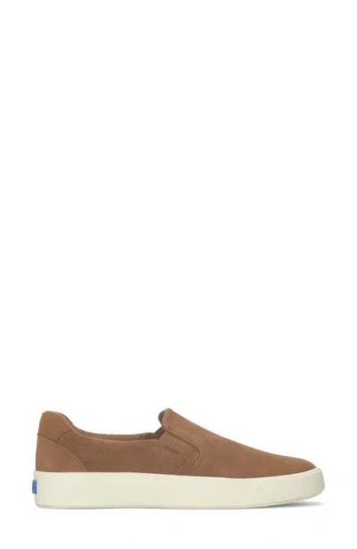 Keds Wide Width Pursuit Slipon Sneaker In Brown
