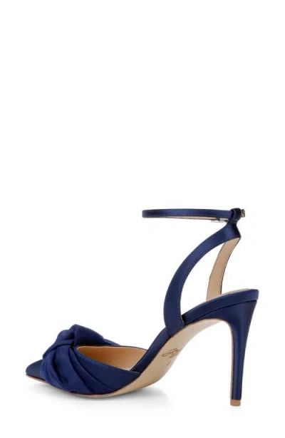 Jewel Badgley Mischka Women's Federica Evening Knot Pumps In Blue