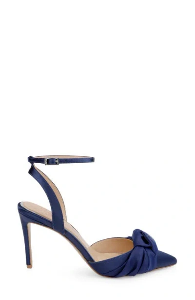 Jewel Badgley Mischka Women's Federica Evening Knot Pumps In Blue