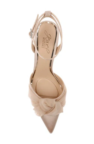 Jewel Badgley Mischka Women's Federica Evening Knot Pumps In Brown