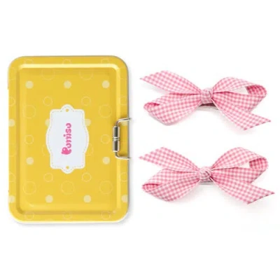 Puttisu 2pc Bow Clip Set