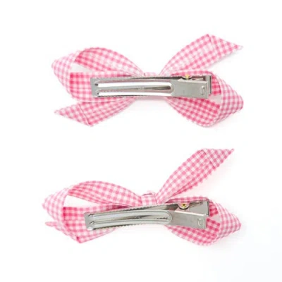 Puttisu 2pc Bow Clip Set