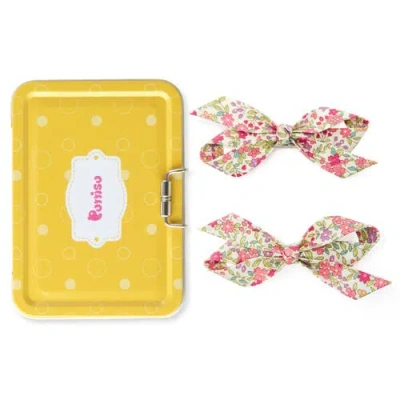 Puttisu 2pc Bow Clip Set