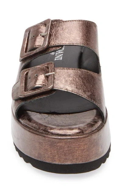 Cordani Karson 2 Platform Slide Sandal In Gray