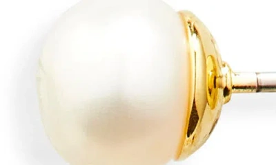 Nordstrom Set Of 3 Demi Fine Cubic Zirconia & Pearl Earrings