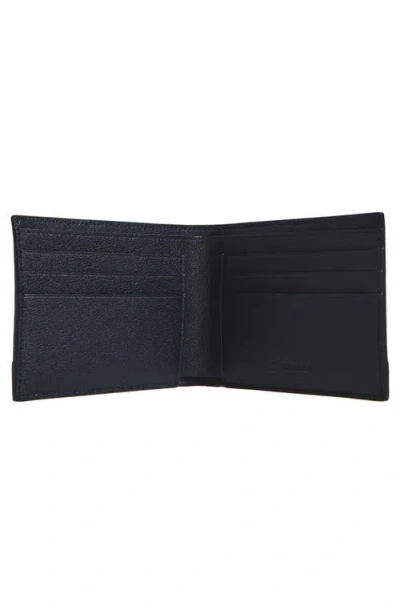 Ferragamo Md Embossed Classic Wallet Wallets Blue