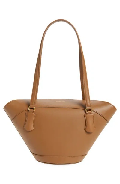 Dolce & Gabbana Brown Shoulder Bag With Two Top Handles And Buckle Closure On The Front In Brown