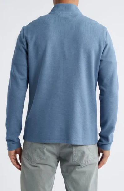 Robert Barakett Karuna Half Zip Pullover In Blue