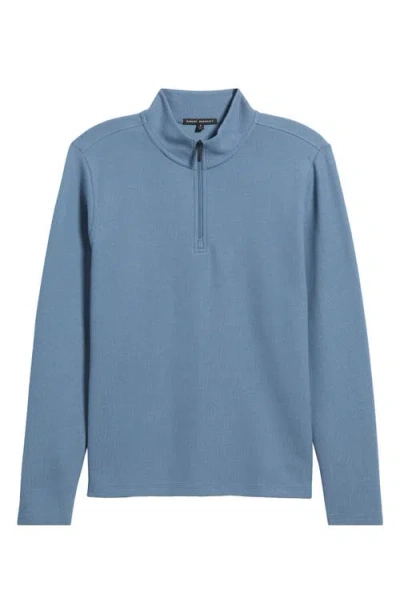 Robert Barakett Karuna Half Zip Pullover In Blue