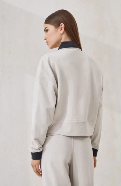 Brunello Cucinelli Plush Cardigan In White