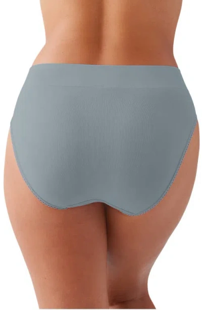 Wacoal Feeling Flexible High Cut Briefs In Gray