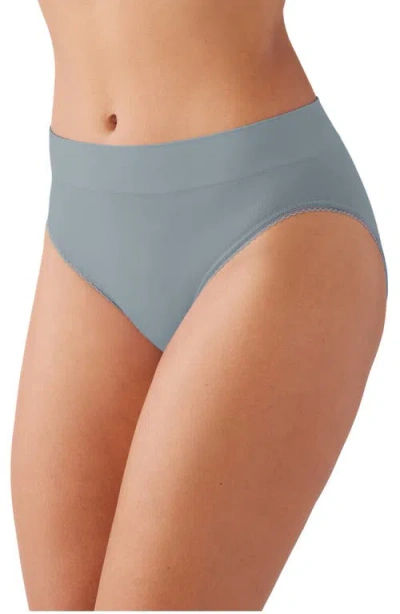 Wacoal Feeling Flexible High Cut Briefs In Gray