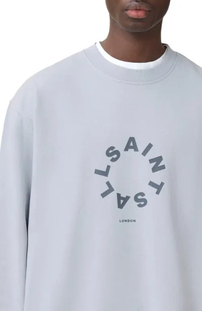 Allsaints Tierra Crewneck Graphic Sweatshirt