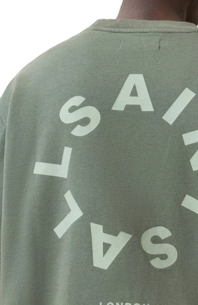 Allsaints Tierra Crewneck Graphic Sweatshirt