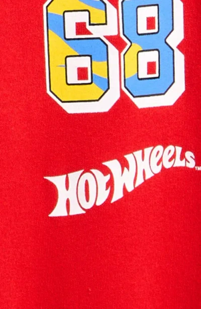 Jem Kids' Hot Wheels® Sweatshirt & Sweatpants Set In Red