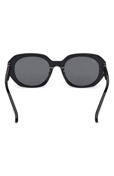 Max Mara 54mm Round Sunglasses