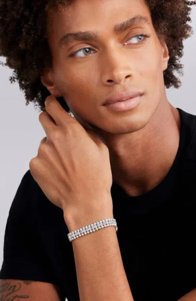 Lagos Caviar Spark Diamond Link Bracelet