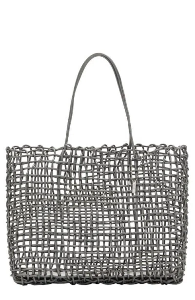 Mango Braided Shopper Tote