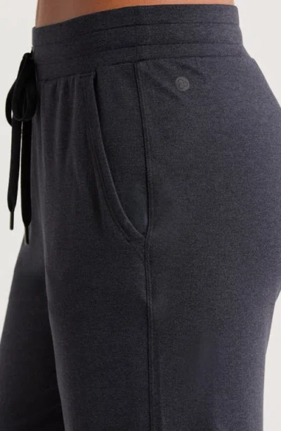 Zella Restore Soft Straight Leg Drawstring Pants In Black