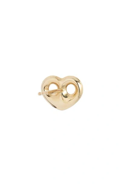 Zoë Chicco Heart Mariner Stud Earrings