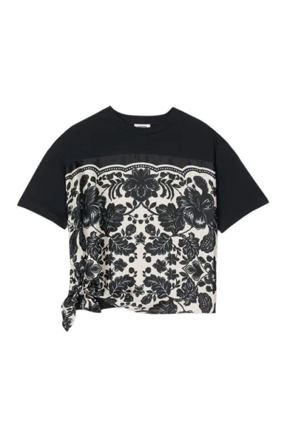 Sandro Floral Motif T-shirt