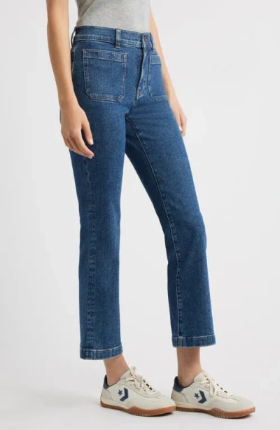 Madewell Kick Out Patch Pocket Crop Jeans