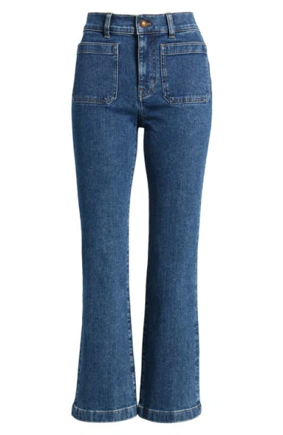Madewell Kick Out Patch Pocket Crop Jeans