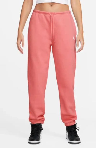 Jordan Brooklyn Fleece Sweatpants In Pink