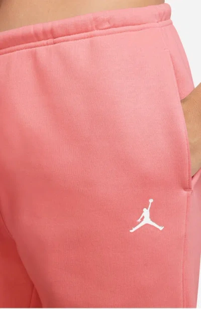 Jordan Brooklyn Fleece Sweatpants In Pink