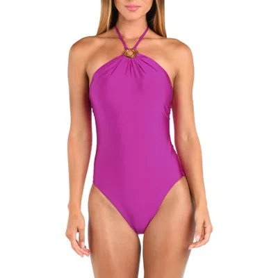 Sunshine 79 Gypset Halter One-piece Swimsuit