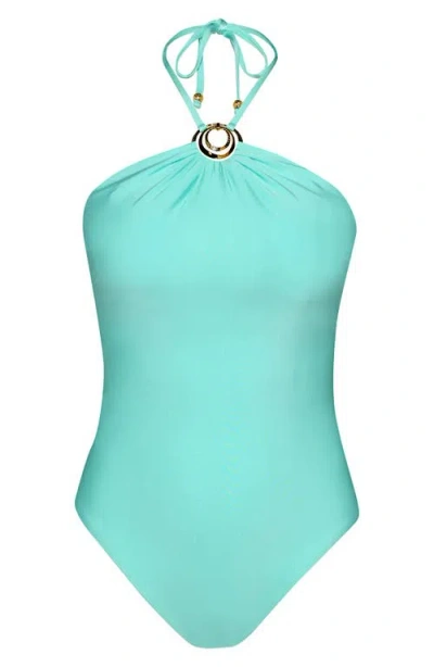 Sunshine 79 Gypset Halter One-piece Swimsuit