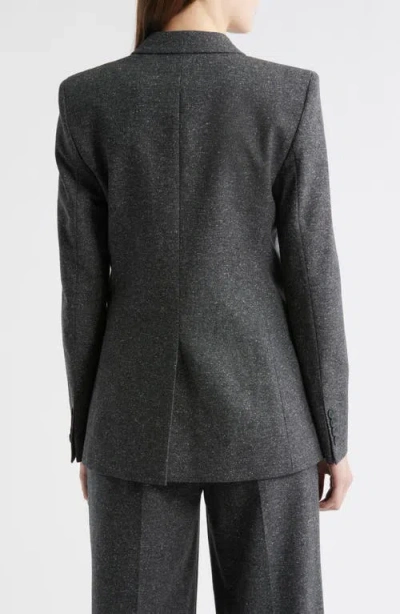 Hugo Boss Boss Jarinah Asymmetric Wool Blend Blazer